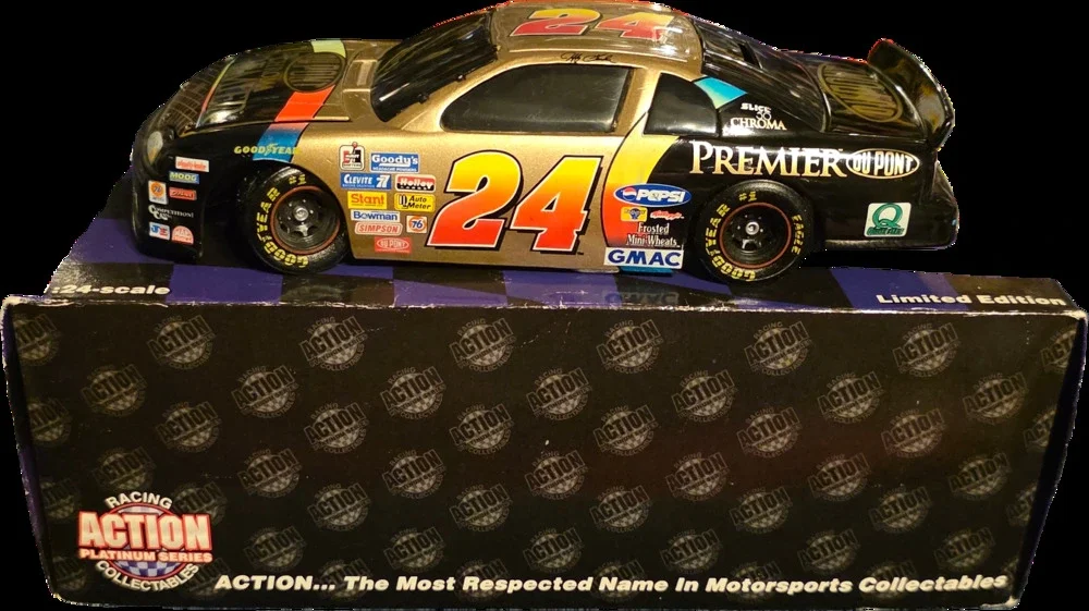 Jeff Gordon #24 DuPont Chroma Premier 1997 Monte Carlo Bank 1/24 Action Nascar